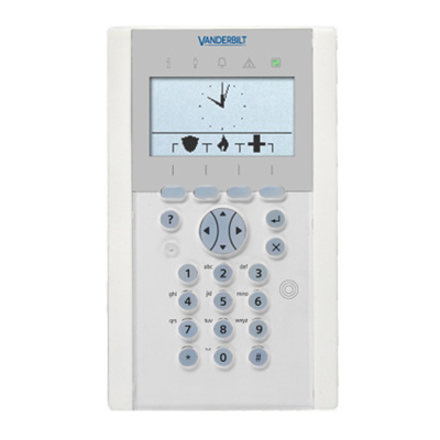 Vanderbilt SPCK623.100 Electronic keypad Vanderbilt SPCK623.100 LCD keypad with graphical display, card reader and audio