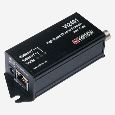 Vigitron Vi2401 CCTV transmission system IFSEC 2010: Successful launch of Vigitron’s MaxiiCopper ethernet extender family