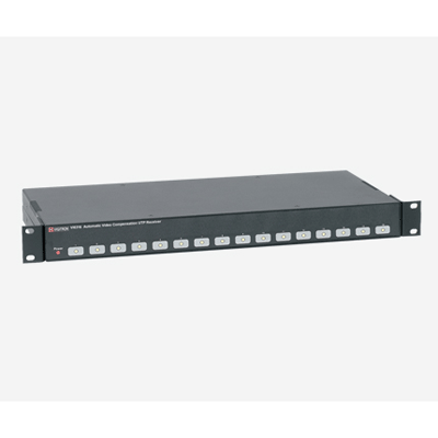 Vigitron Vi6316 CCTV transmission system Vigitron Vi6316 16 channel automatic video compensation receiver hub