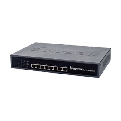 VIVOTEK AW-FET-080A-120 CCTV switcher Vivotek AW-FET-080A-120 unmanaged PoE switch 8xFE PoE switch