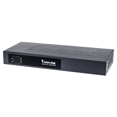 VIVOTEK AW-FGT-100B-120 CCTV switcher VIVOTEK AW-FGT-100B-120 unmanaged PoE switch