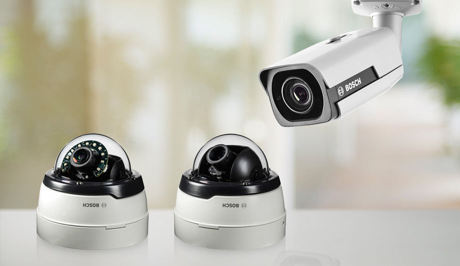 Bosch new IP dome and bullet cameras 
