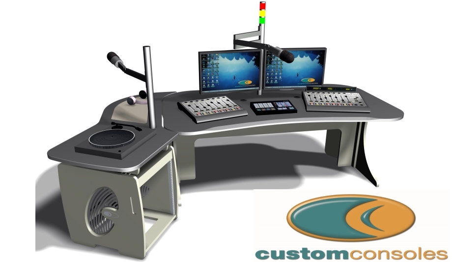 Custom Consoles Video Walls And Studio Desks For Monitoring