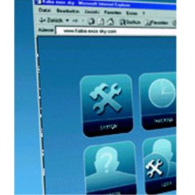 Kaba exos® sky Access control system Kaba exos® sky web-based access control solution