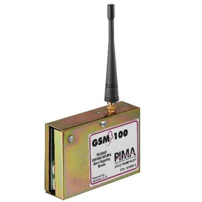 PIMA GSM-100 Intruder alarm communicator GSM-100™ multi-protocol full-data GSM transmitter from PIMA