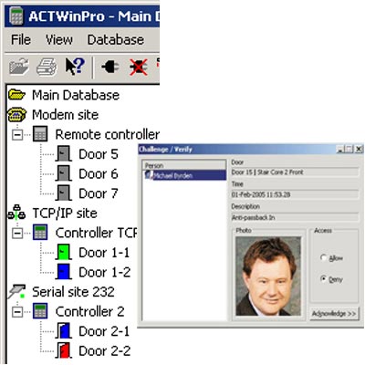 ACT ACTWin Pro-Prox Access control software ACT introduces Card Editor