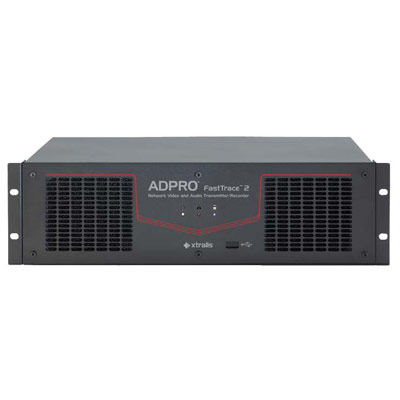 ADPRO FastTrace 2 Hybrid Network Video Recorder (NVR) Xtralis introduces its latest ADPRO FastTrace 2 video and audio transmission, recording and analysis technology