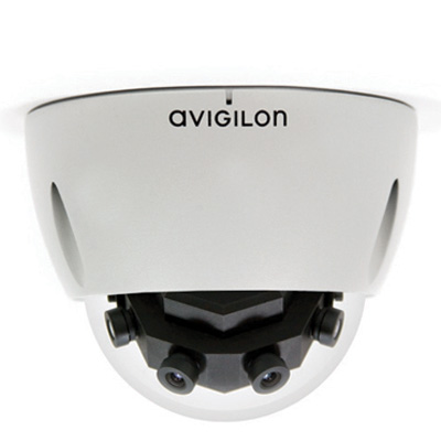Avigilon 8.0MP-HD-DOME-360 IP Dome camera Panoramic HD dome cameras deliver complete coverage to effectively monitor any space from a single camera