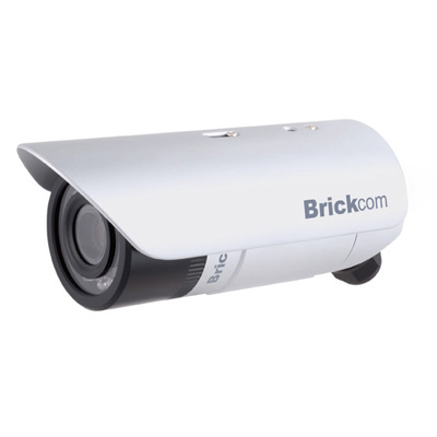 Brickcom OB-040C IP camera Brickcom OB-040C bullet network camera with 3.3 ~ 12 mm focal length and WDR
