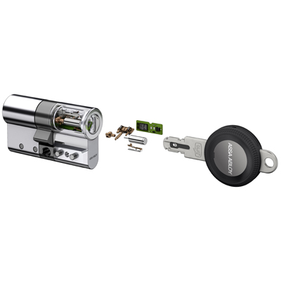 CLIQ - ASSA ABLOY eCLIQ Electronic locking device eCLIQ from ASSA ABLOY: high-end microelectronics, programmable keys and cylinders