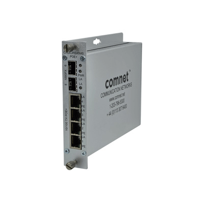 ComNet CNGE2FE4SMS CCTV switcher ComNet introduces a new port configured self-managed switch with Gbps Uplink