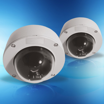 Dedicated Micros DM/CMVU-VDNU39N IP camera Dedicated Micros Camvu Mini-Dome camera range spotlighted at IFSEC 2010