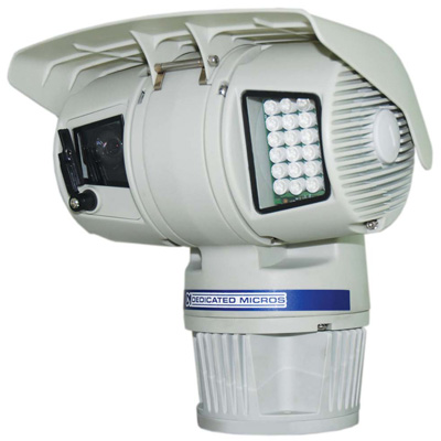 Dedicated Micros Infiniti IP camera Dedicated Micros has released its leading edge Infiniti integrated PTZ security camera series