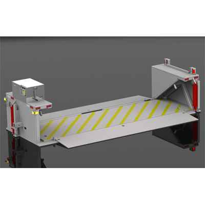 Delta Scientific MP5000 Barricade Delta's affordable, commercial crash-tested portable barrier protects against terrorists & errant drivers