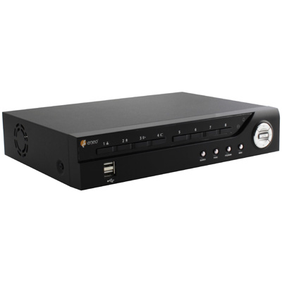 eneo DLR-2008/1000V Digital video recorder (DVR) eneo DLR-2008/1000V 8-channel, H.264 digital video recorder