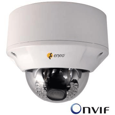 eneo FXD-1002/IR IP Dome camera The IP Domes in the new F Series from eneo: four different models for discrete surveillance solutions
