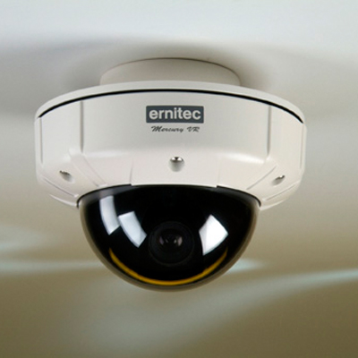 Ernitec VR-DN3V10IRH Dome camera New vandal resistant Mercury mini dome from Ernitec