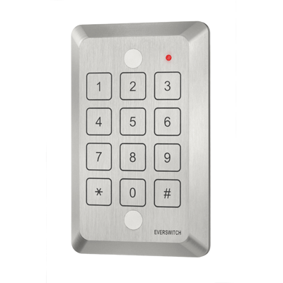 Everswitch 3x4 Stand Alone Single Door Access control reader Everswitch launches the new AT1 GUARD series of products
