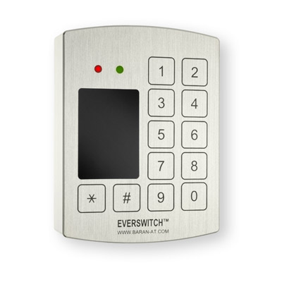 Everswitch ASH08-ASH26 Access control reader Baran Advanced Technologies showcases the Everswitch access control door unit