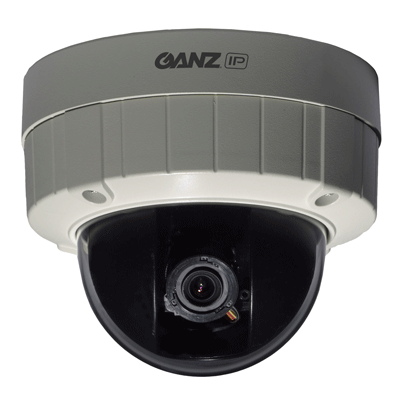 Ganz ZN-DT2MA IP Dome camera Ganz ZN-DT2MA dome camera with dual-stream H.264 video optimised for HD