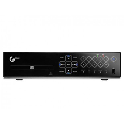 Genie CCTV Limited EDVRH4/500 Digital video recorder (DVR) Genie CCTV Limited EDVRH4/500 - 4 Channel Touch Panel Triplex DVR with DVD-RW