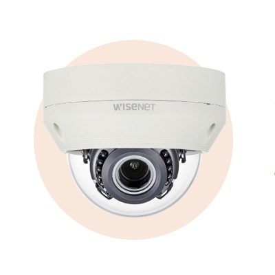 Hanwha Techwin America HCV-6080R 1080p Analogue HD Vandal-Resistant IR Dome Camera
