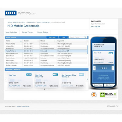 HID Secure Identity Services Access control software HID Global launches secure identity services