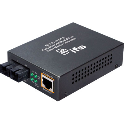 IFS MC100FX-TX-PoE Fibre optics, telemetry receivers, transmitters ...