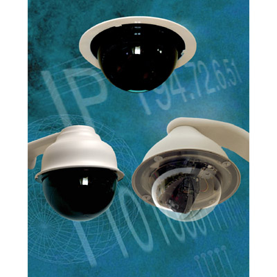 IndigoVision PTZ External IP Dome IP Dome camera IndigoVision PTZ External IP Dome is a high-end professional PTZ IP Dome camera with image quality that is as good as or better than analog fixed domes