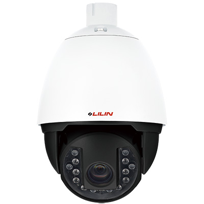LILIN IRS1304 IP Dome camera LILIN IRS1304 / IRS1308 PTZ cameras with built-in IR LEDs