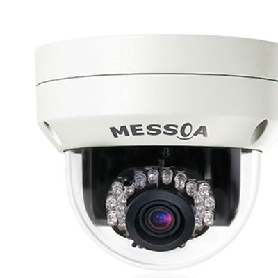 Messoa NDR891H-HN5-MES IP Dome camera Messoa NDR891H-HN5-MES Colour/monochrome Fixed Outdoor IR Dome Network Camera
