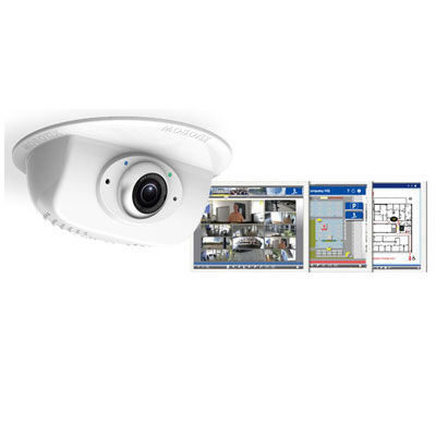 MOBOTIX p25 IP camera MOBOTIX p25 6MP indoor ceiling camera with 6MP moonlight sensor technology