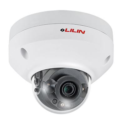 LILIN MR6342A IP Dome camera LILIN MR6342A Outdoor HD 30M IR Range Fixed Dome IP Camera