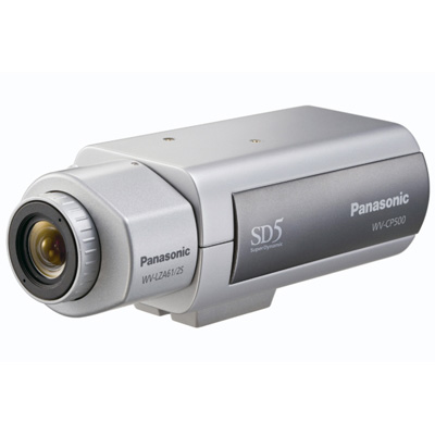 Panasonic WV-CP500 CCTV camera Panasonic WV-CP500 static CCTV camera with 700 TVL