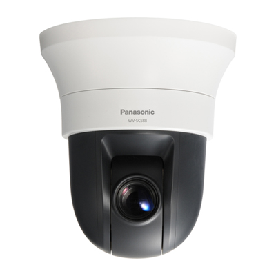 Panasonic WV-SC588 IP Dome camera Panasonic WV-SC588 2.4MP Full HD PTZ IP Dome Camera
