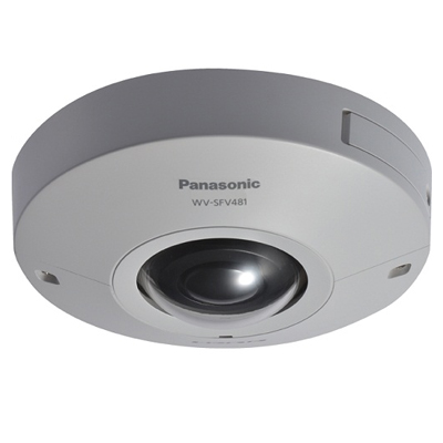 Panasonic WV-SFV481 IP Dome camera Panasonic Ultra 360 Degree intelligent surveillance camera with 4k Engine (WV-SFV481)