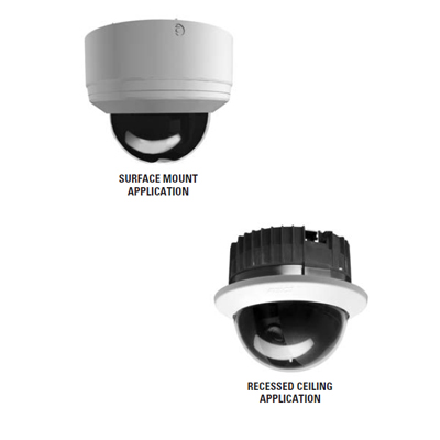 Pelco SD4-B1-X Dome camera Pelco SD4-B1-X internal mini PTZ dome camera - surface mount