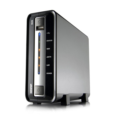 QNAP NVR-104P Network Video Recorder (NVR) QNAP NVR-104P network video recorder with real-time monitoring and recording