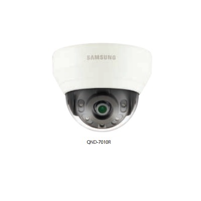 Hanwha Techwin QND-7010R IP Dome camera Hanwha Techwin America QND-7010R 4 MP fixed lens camera