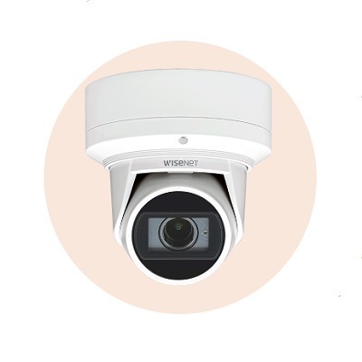 Hanwha Techwin America QNE-7080RV 4M Network IR Flateye Camera