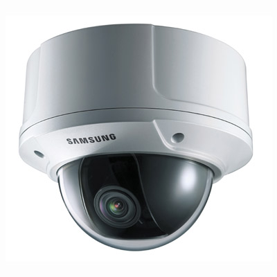Hanwha Techwin America SNC-B5395P IP Dome camera Hanwha Techwin America Electronics SNC-B5395P 1/3" vandal-resistant fixed dome network camera