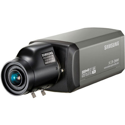 Hanwha Techwin America SCB-2000 Surveillance camera Hanwha Techwin America SCB-2000 600TVL Day/Night CCTV Boxed Camera