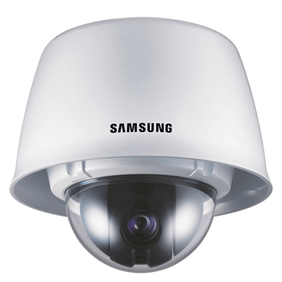 Hanwha Techwin America SCC-C7325P Dome camera Hanwha Techwin America SCC-C7325P dome camera with vandal-resistant feature