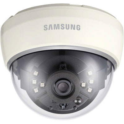 Hanwha Techwin America SCD-2022RP/2042RP Dome camera Hanwha Techwin America SCD-2022RP/2042RP IR dome camera with 700 TVL resolution