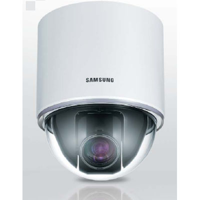 Hanwha Techwin America SCP-2250 Dome camera Hanwha Techwin America SCP-2250 1/4 high resolution WDR PTZ dome camera