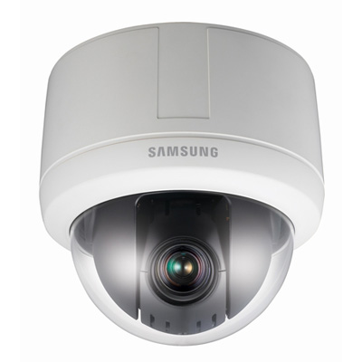 Hanwha Techwin America SCP-3120P Dome camera Hanwha Techwin America SCP-3120P WDR PTZ dome camera with 600 TVL