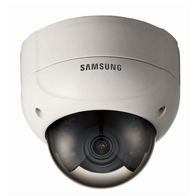 Hanwha Techwin America SCV-2080RP Dome camera Hanwha Techwin America SCV-2080RP dome camera with OSD menu access via coaxial telemetry