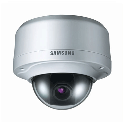 Hanwha Techwin America SCV-3080 Dome camera Hanwha Techwin America SCV-3080 dome camera with intelligent video analytics