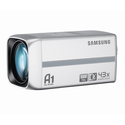 Hanwha Techwin America SCZ-2430P CCTV camera Hanwha Techwin America SCZ-2430P CCTV camera with powerful 43x optical zoom