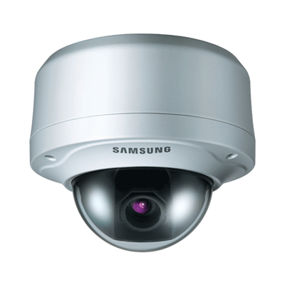 Hanwha Techwin America SNC-B5399 IP Dome camera Hanwha Techwin America SNC-B5399 dome camera with SD memory slot for internal recording